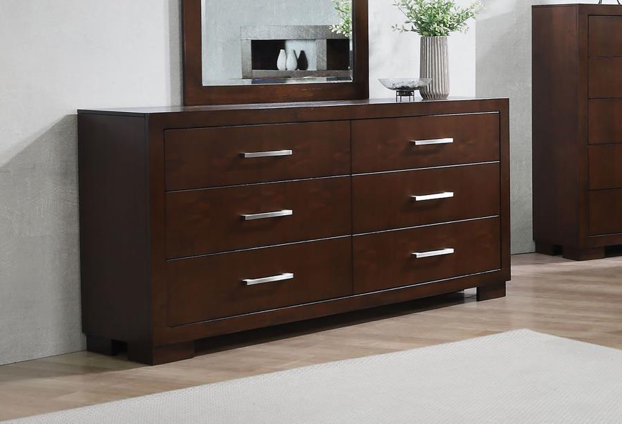 Coaster Fine Furniture Jessica - 6-drawer Dresser | Meri Furniture