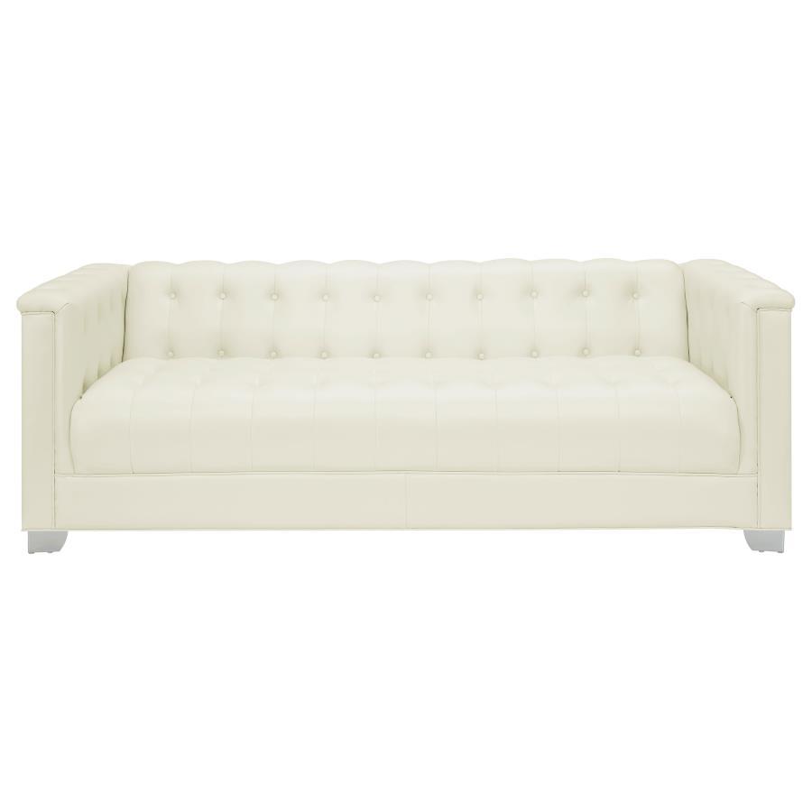 Coaster Fine Furniture Chaviano - Upholstered Track Arm Sofa Set | Meri Furniture