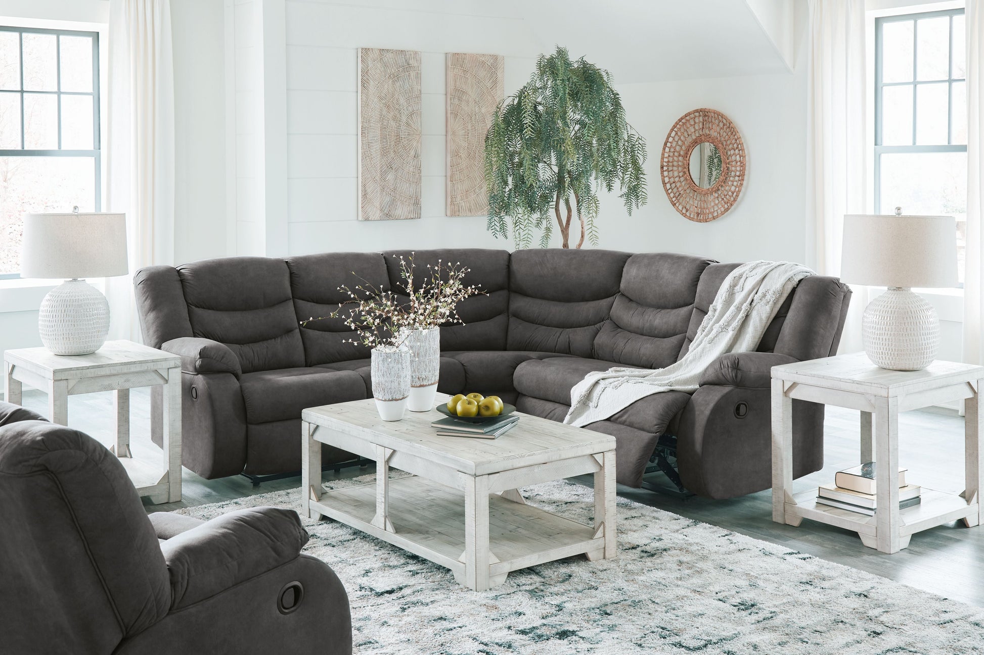 Signature Design by Ashley® Partymate - Reclining Living Room Set | Meri Furniture