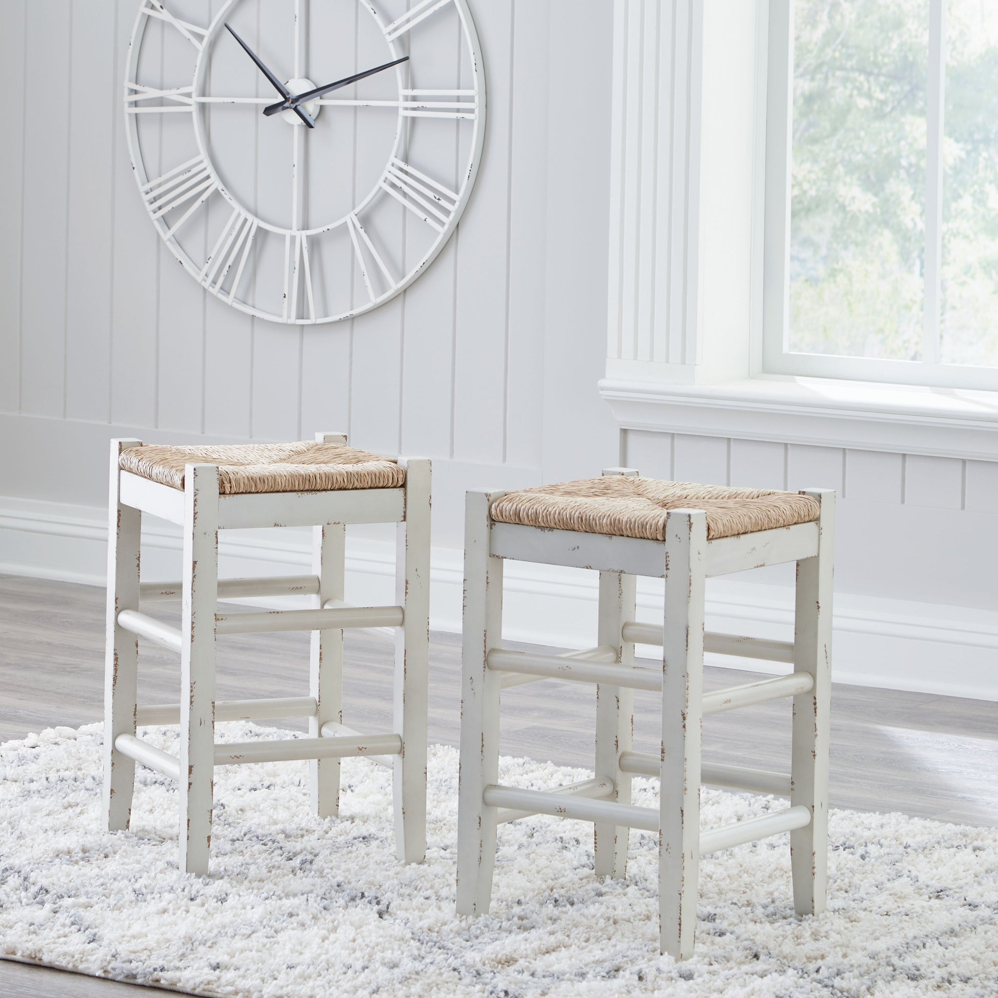 Signature Design by Ashley® Mirimyn - Bar Stool (Set of 2) | Meri Furniture