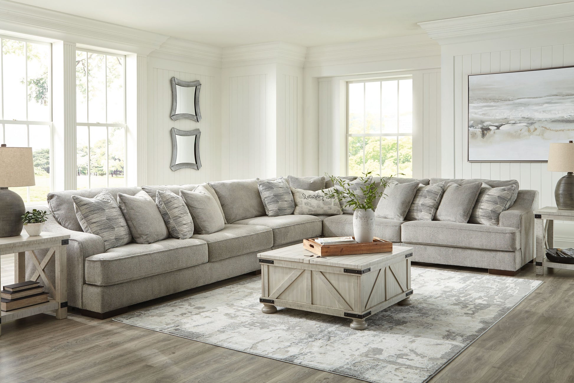 Signature Design by Ashley® Bayless - Sectional | Meri Furniture