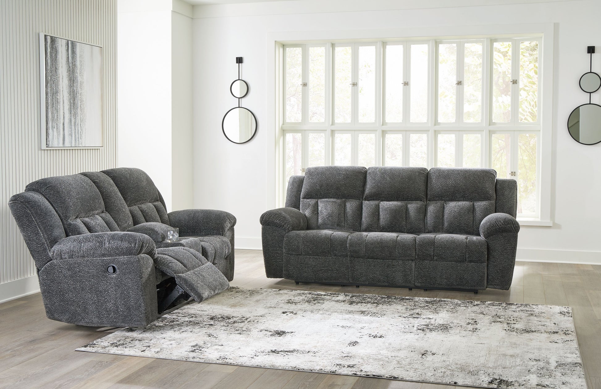 Signature Design by Ashley® Frohn - Reclining Living Room Set | Meri Furniture