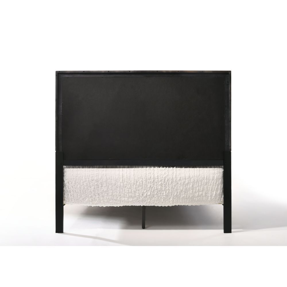 ACME Ulrik - Eastern King Bed - Copper & Black | Meri Furniture