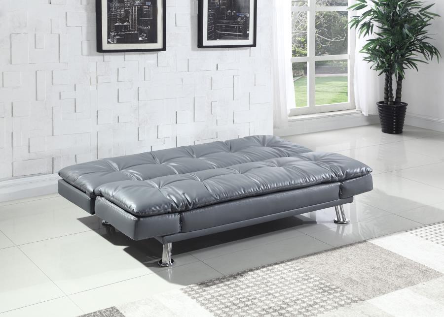 Coaster Fine Furniture Dilleston - Upholstered Tufted Convertible Sofa Bed | Meri Furniture