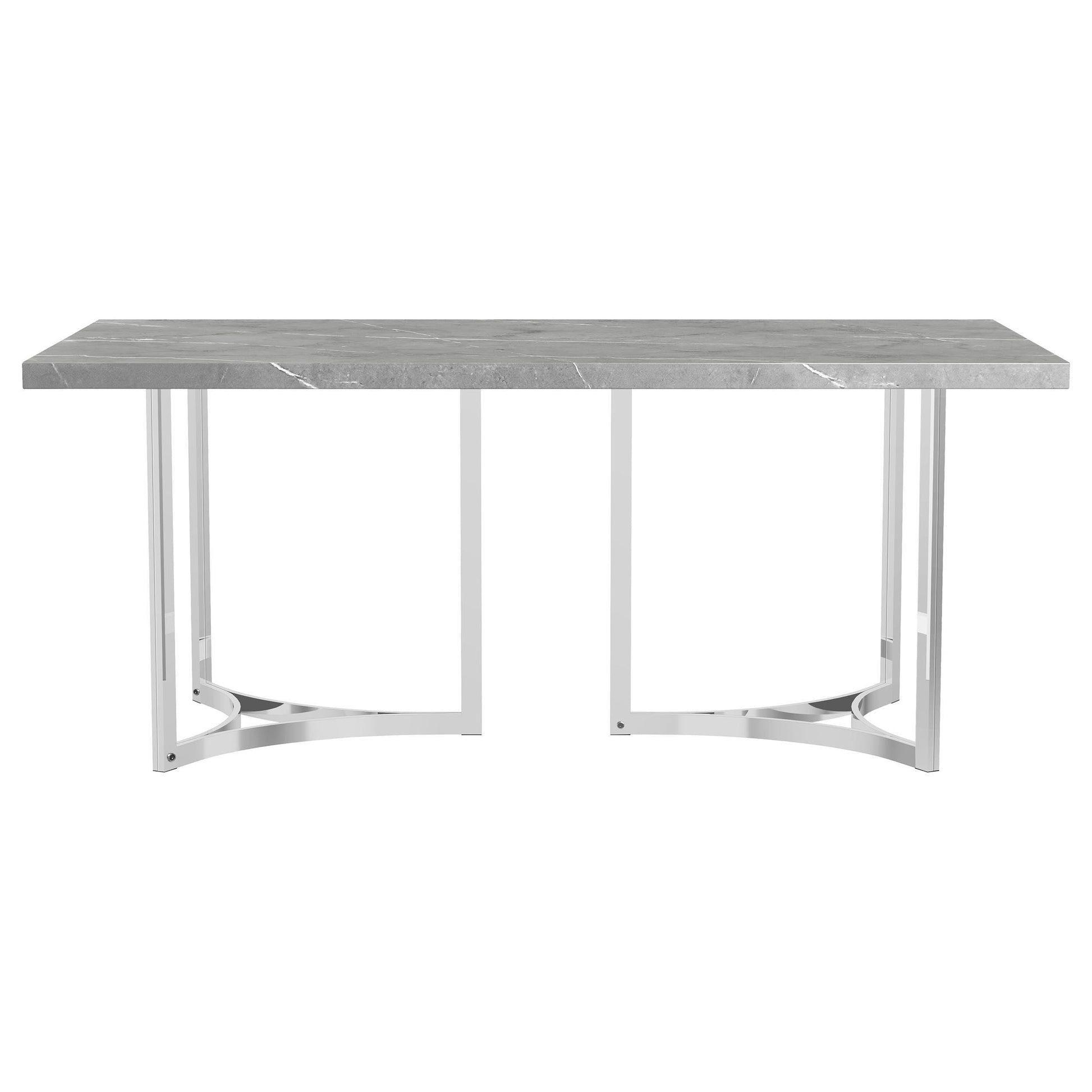 Coaster Fine Furniture Sterling - Rectangular Dining Table - Gray | Meri Furniture