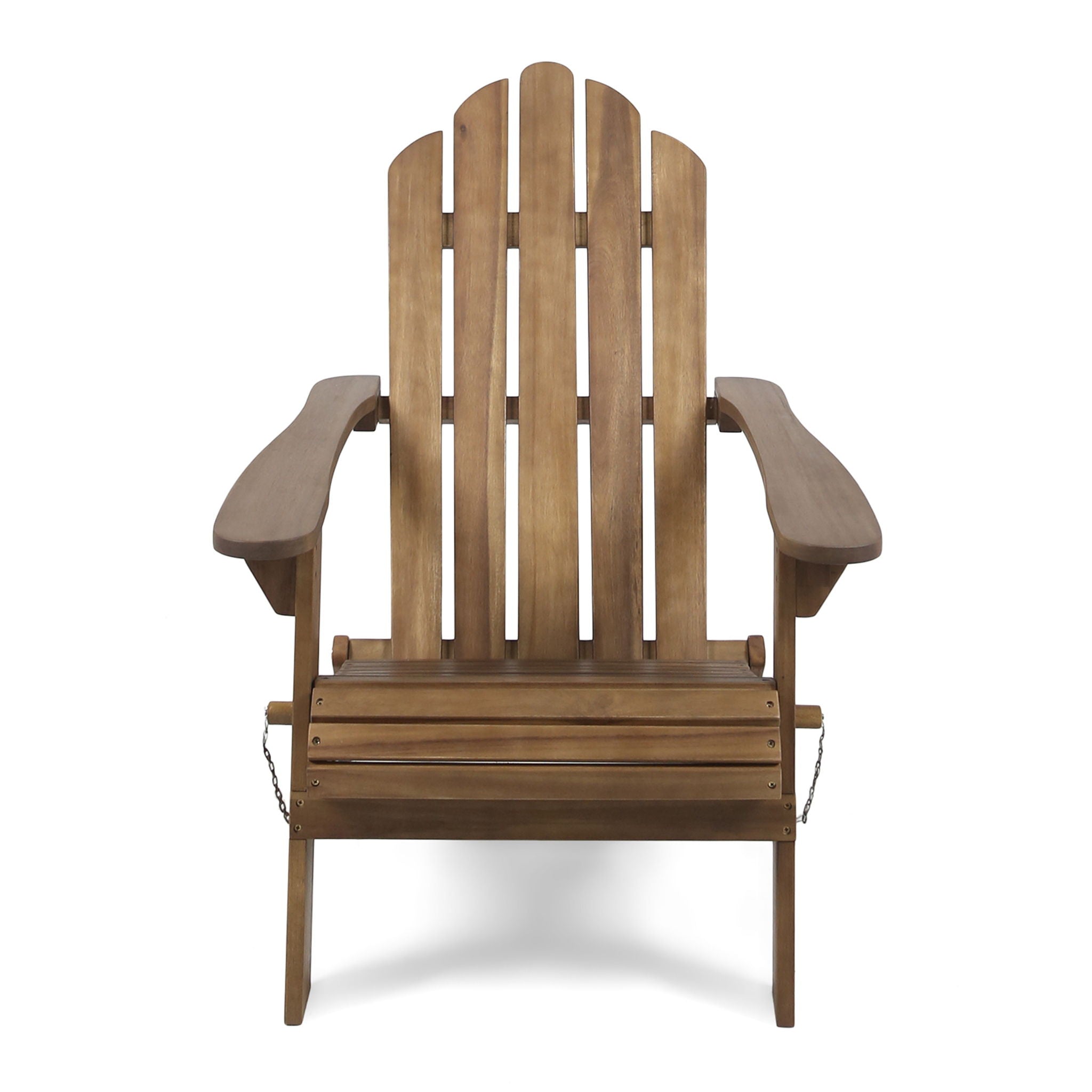 Aurascape - Outdoor Acacia Wood Foldable Adirondack Chair