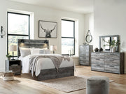 Signature Design by Ashley® Baystorm - Dresser, Mirror, Panel Bed Set | Meri Furniture
