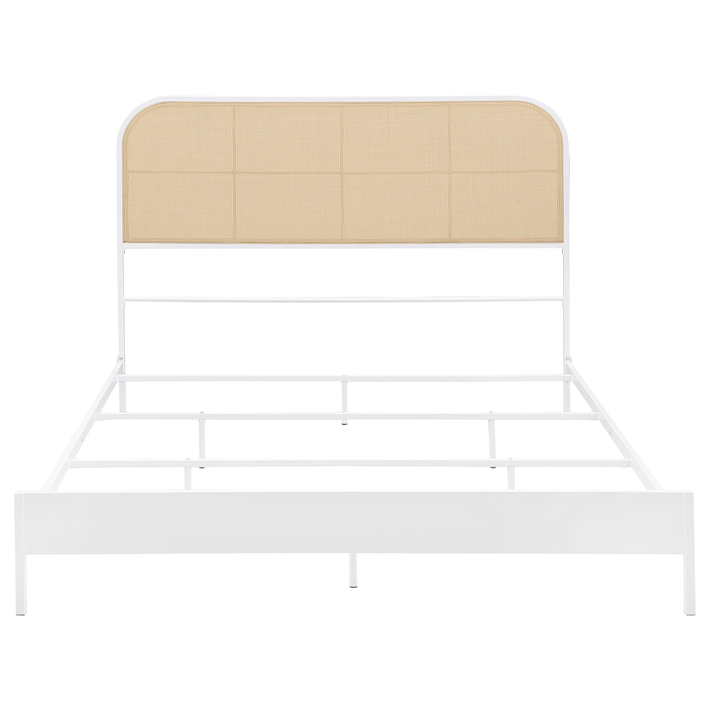 Coaster Fine Furniture Amherst - Radio Weave Rattan Metal Bed | Meri Furniture