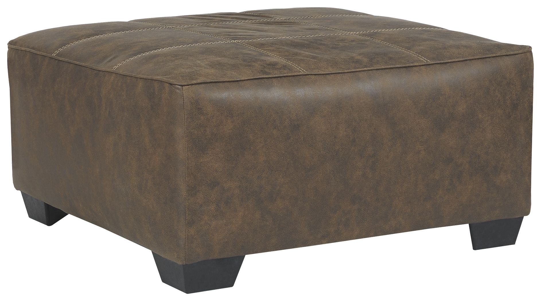 Ashley Furniture Abalone - Chocolate - Oversized Accent Ottoman | Meri Furniture
