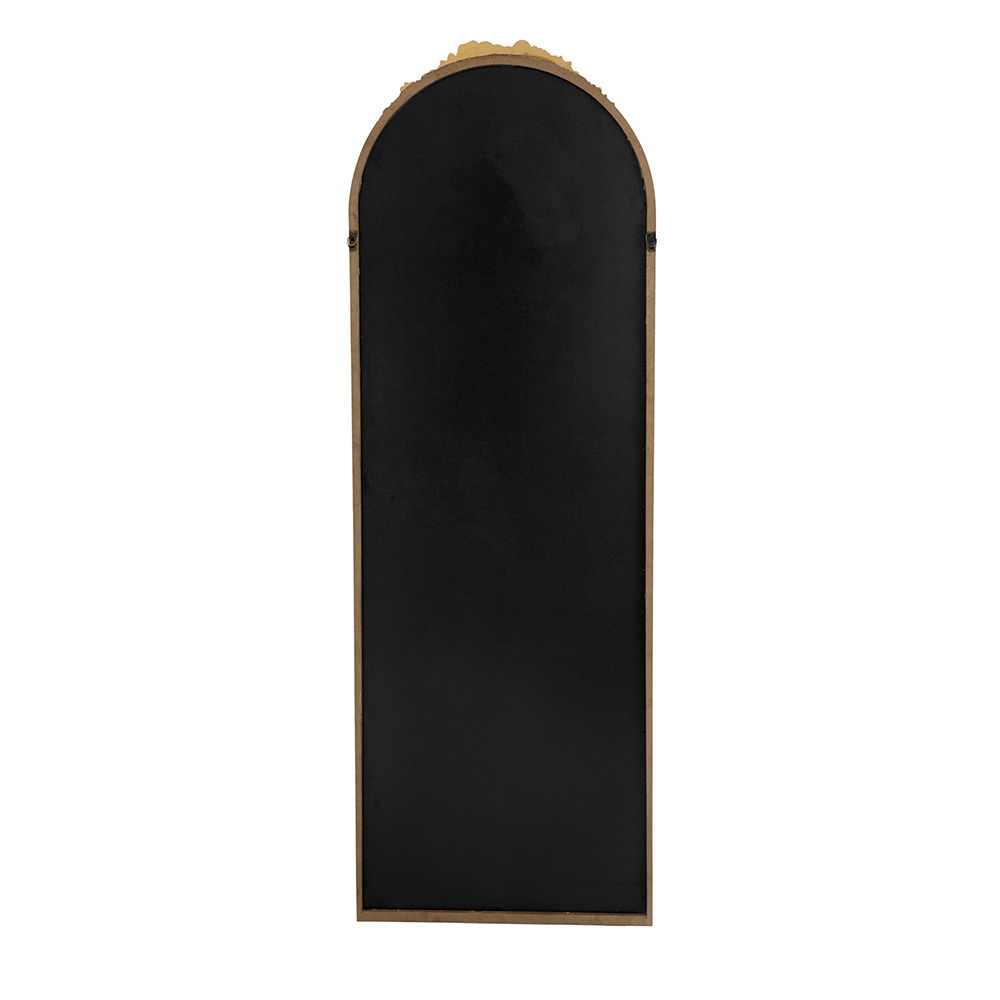 Wood Floor Mirror, Full Body Mirror Dressing Make Up Mirror For Bathroom