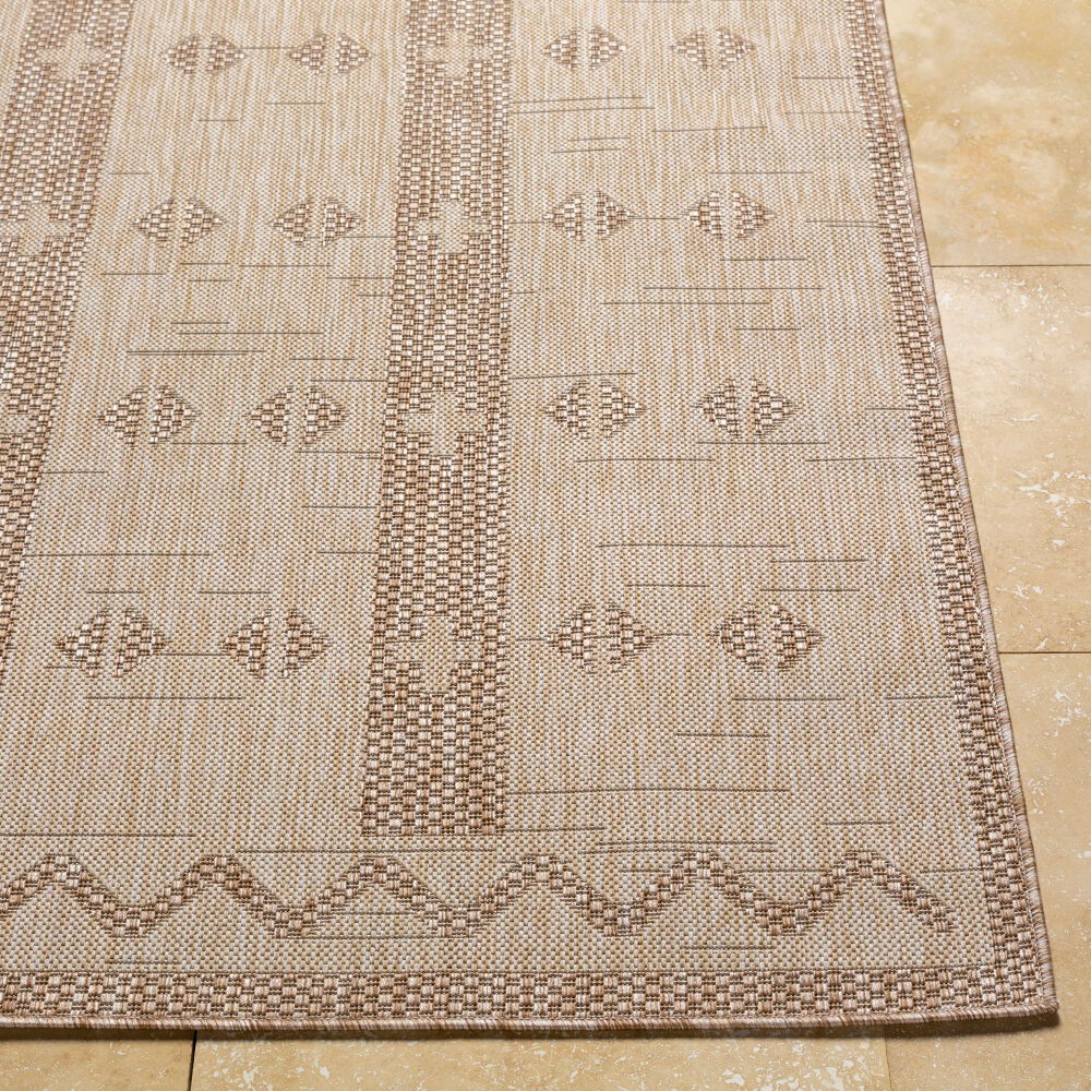 Tuareg Machine Woven Rug