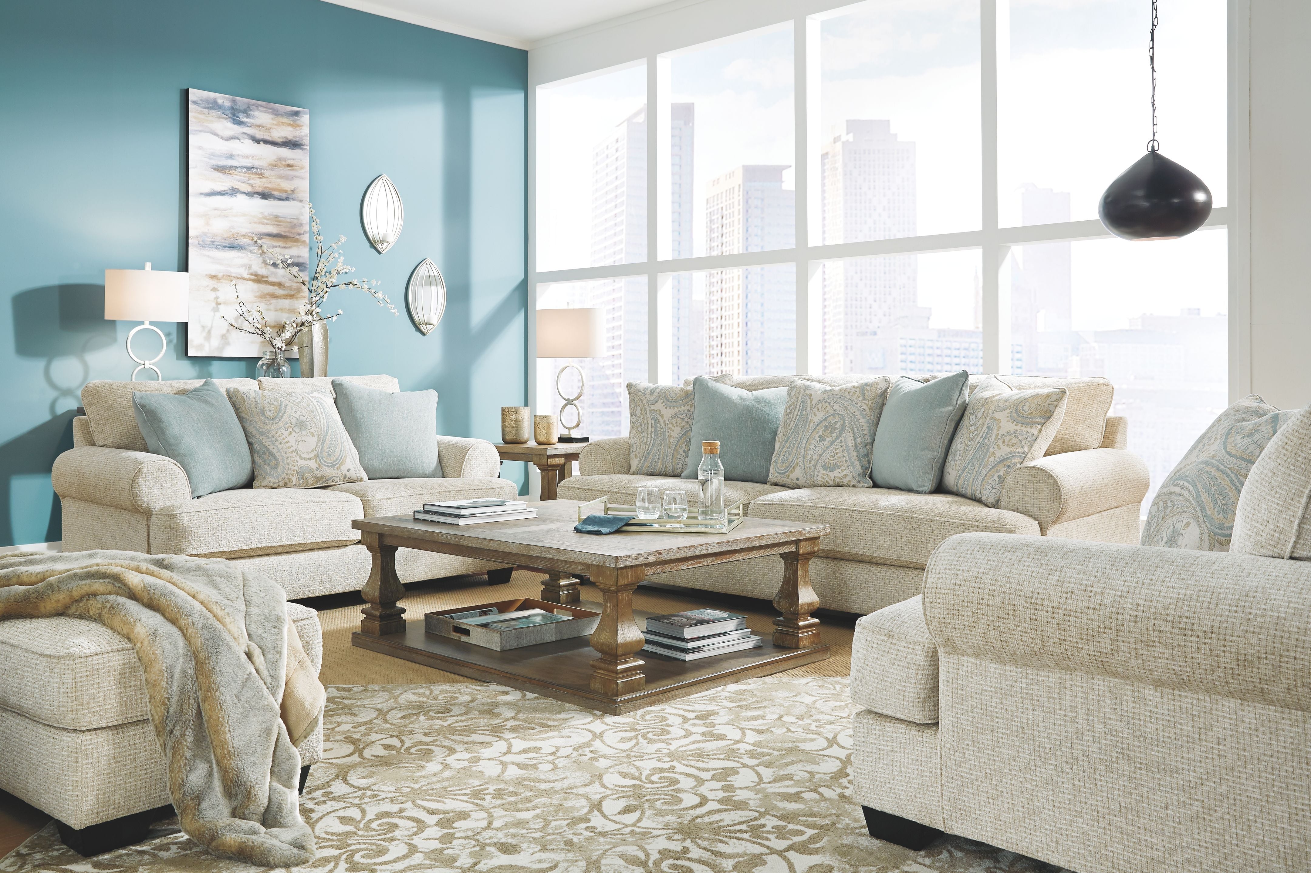 Ashley® Monaghan - Living Room Set | Meri Furniture
