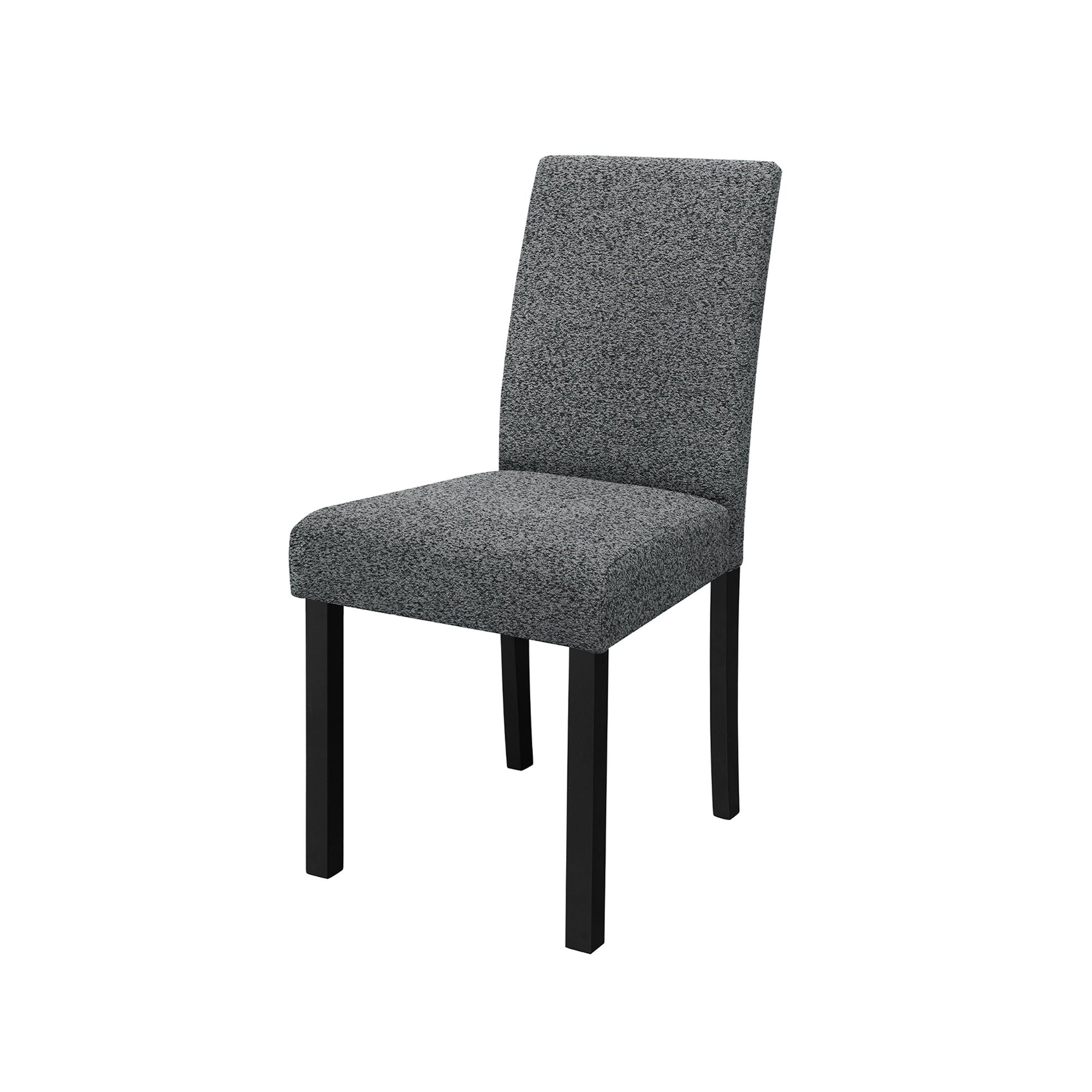 Dining Table Set With 4 Chairs, 5 Piece Set - Gray