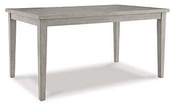 Signature Design by Ashley® Parellen - Gray - Rectangular Dining Room Table | Meri Furniture