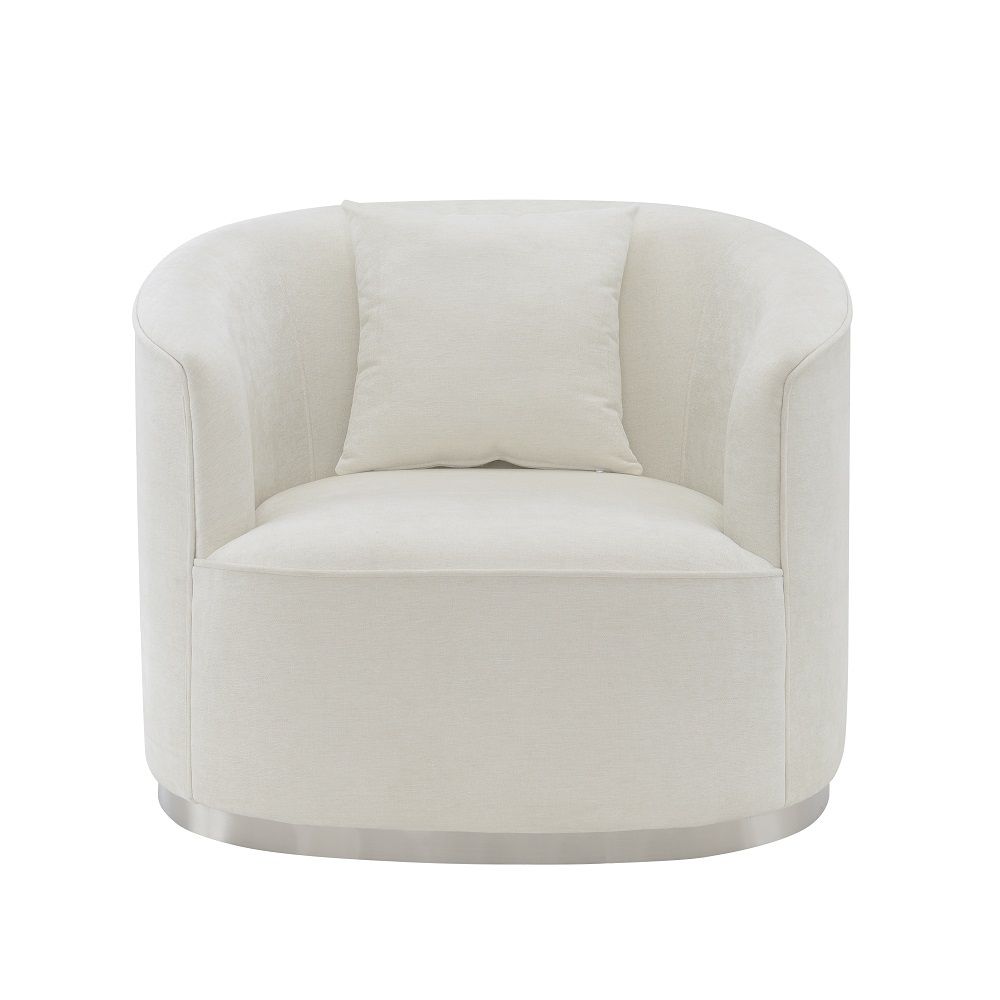 ACME Odette - Chair With Pillow - Beige | Meri Furniture