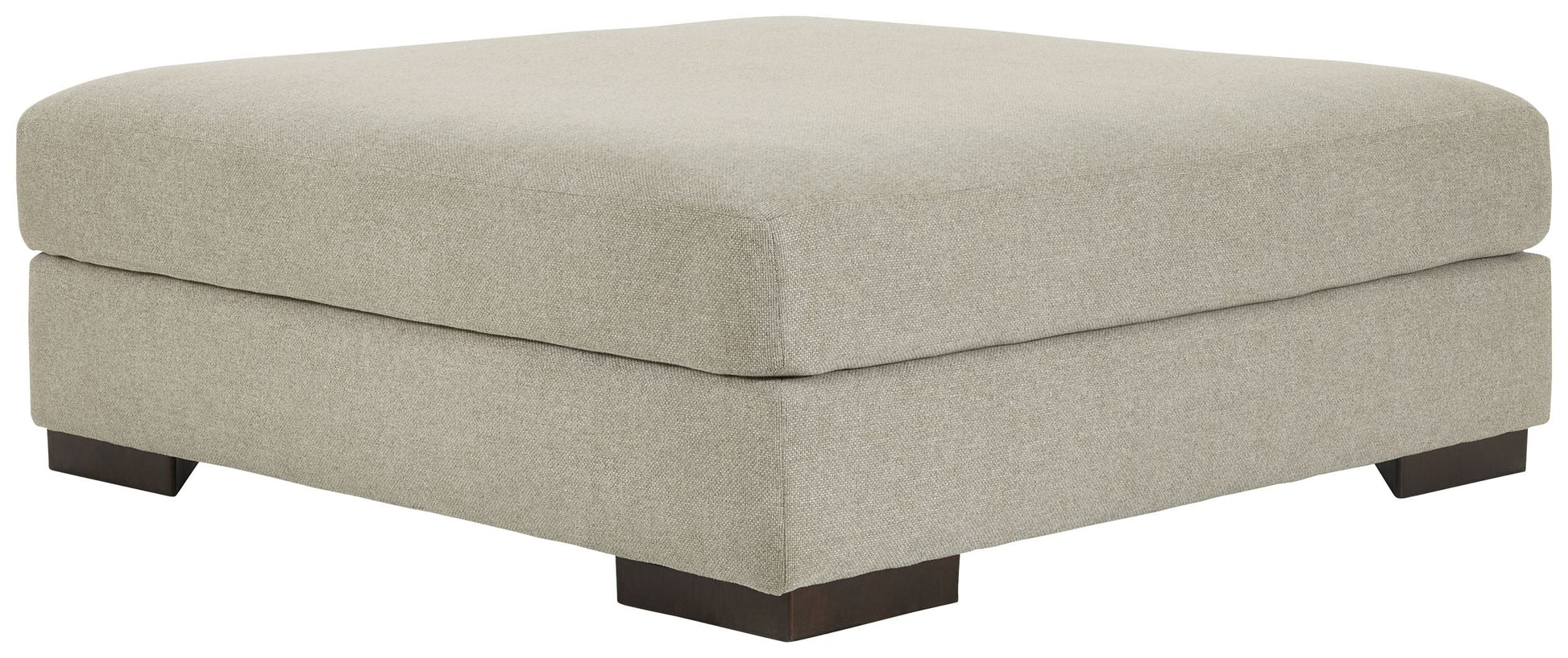 Ashley® Lyndeboro - Wicker - Oversized Accent Ottoman | Meri Furniture