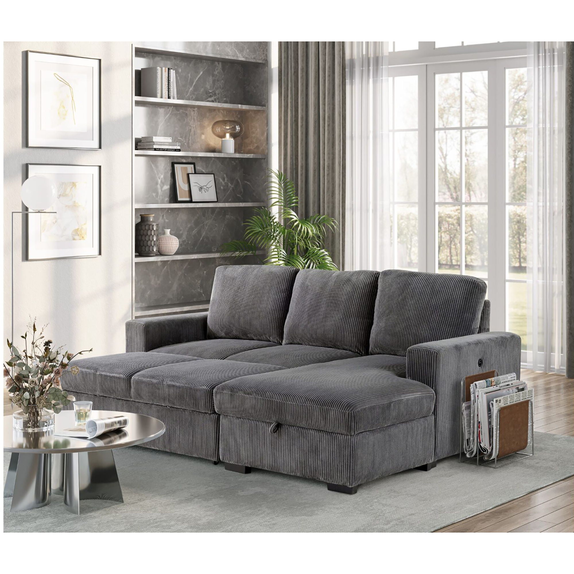 Melody - Sectional Sofa With Plush Cushioning