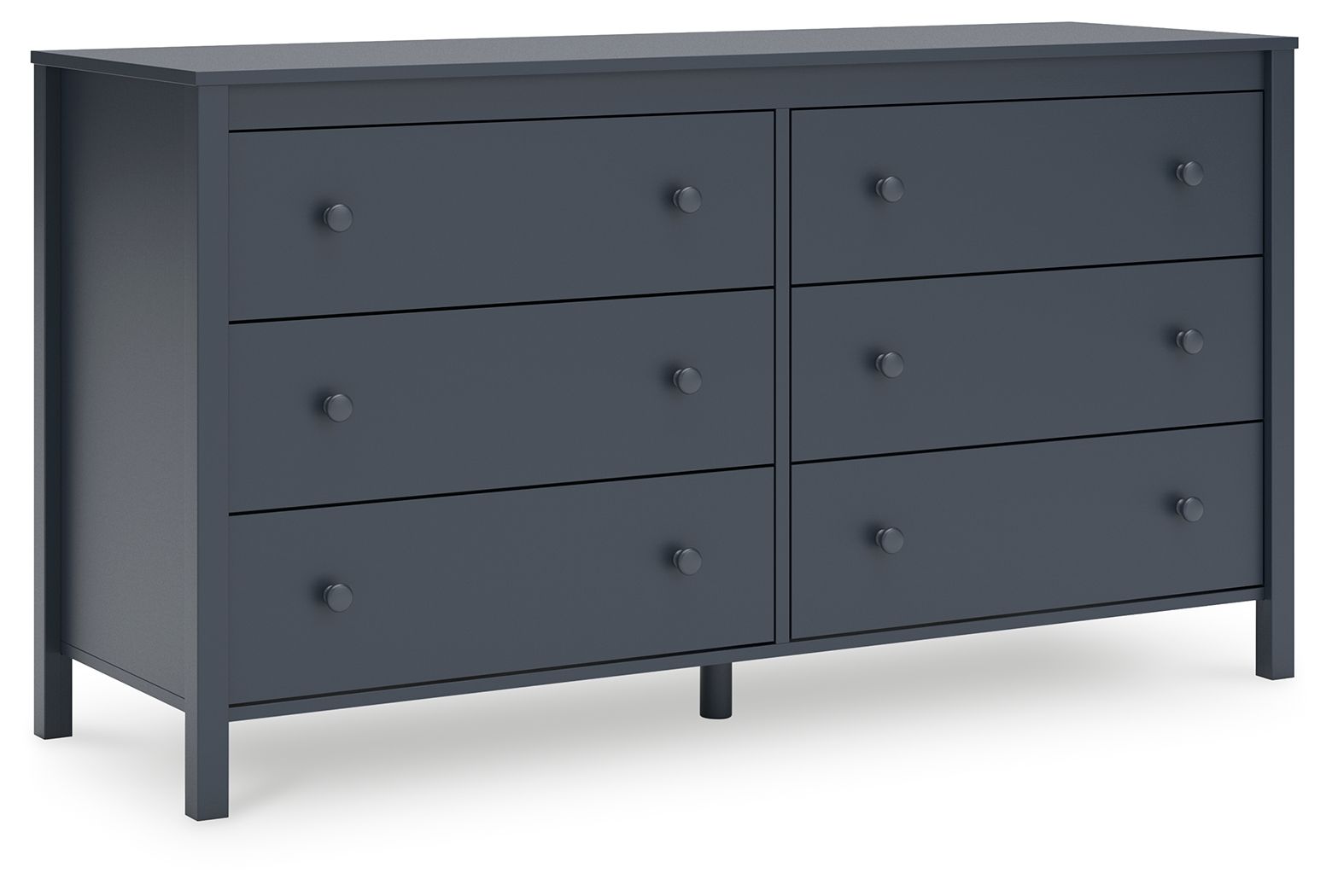 Signature Design by Ashley® Simmenfort - Navy Blue - Six Drawer Dresser | Meri Furniture