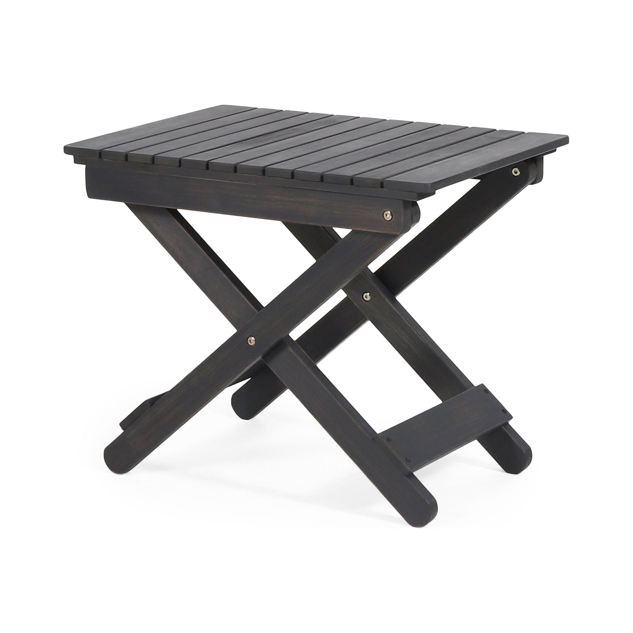 Outdoor Folding Wooden Side Table