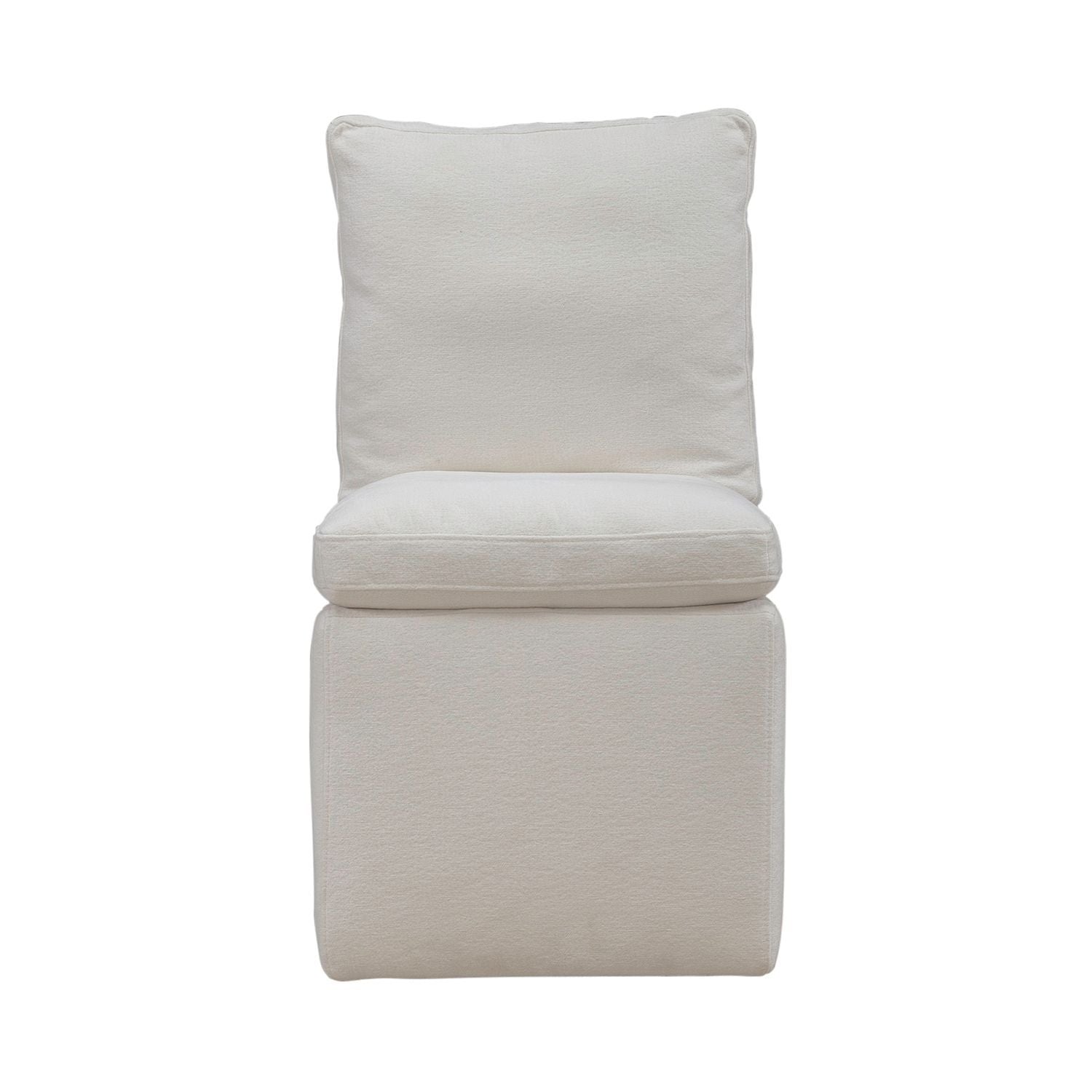 Accent Dining - Accent Dining Chair With Casters