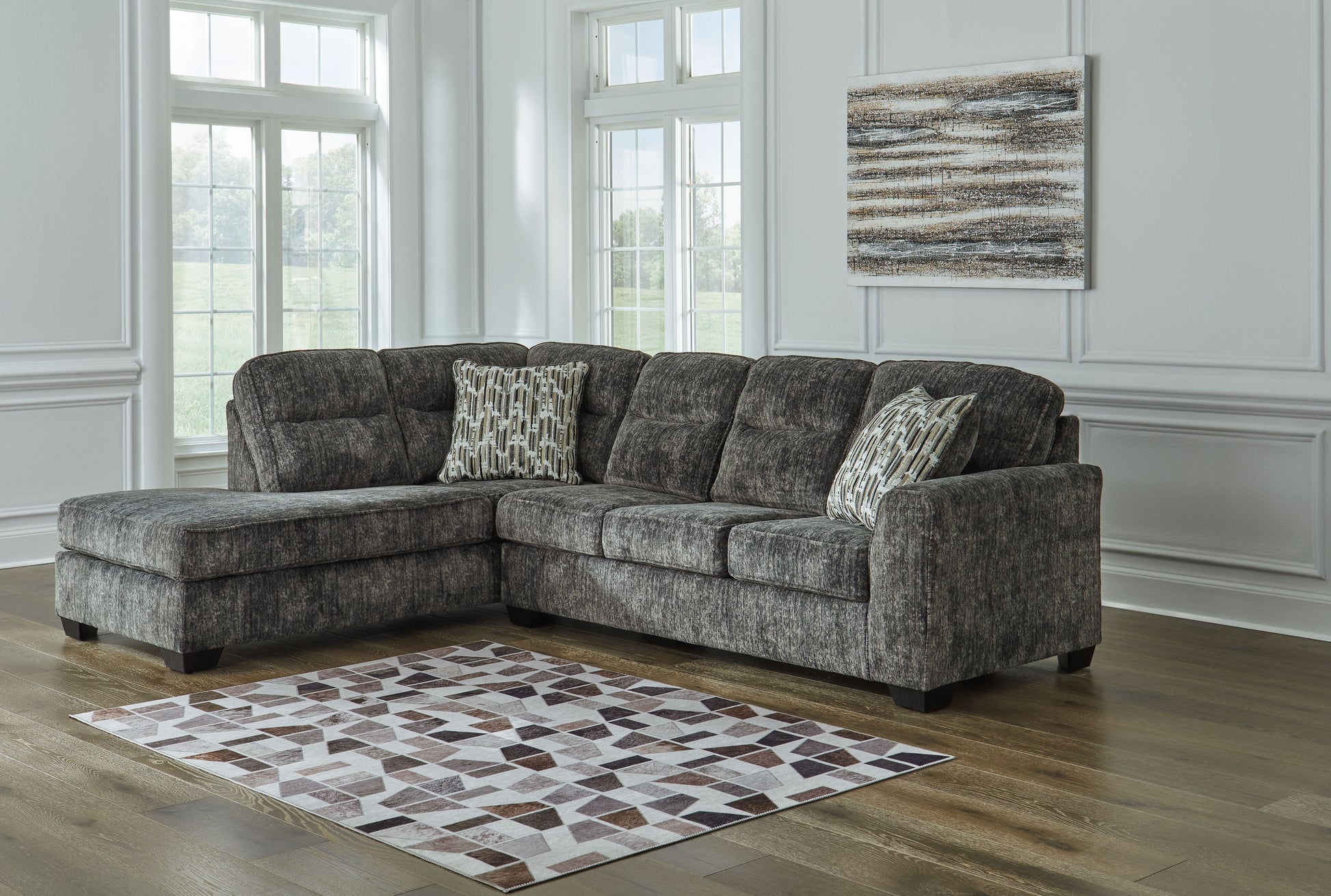Signature Design by Ashley® Lonoke - Sectional | Meri Furniture