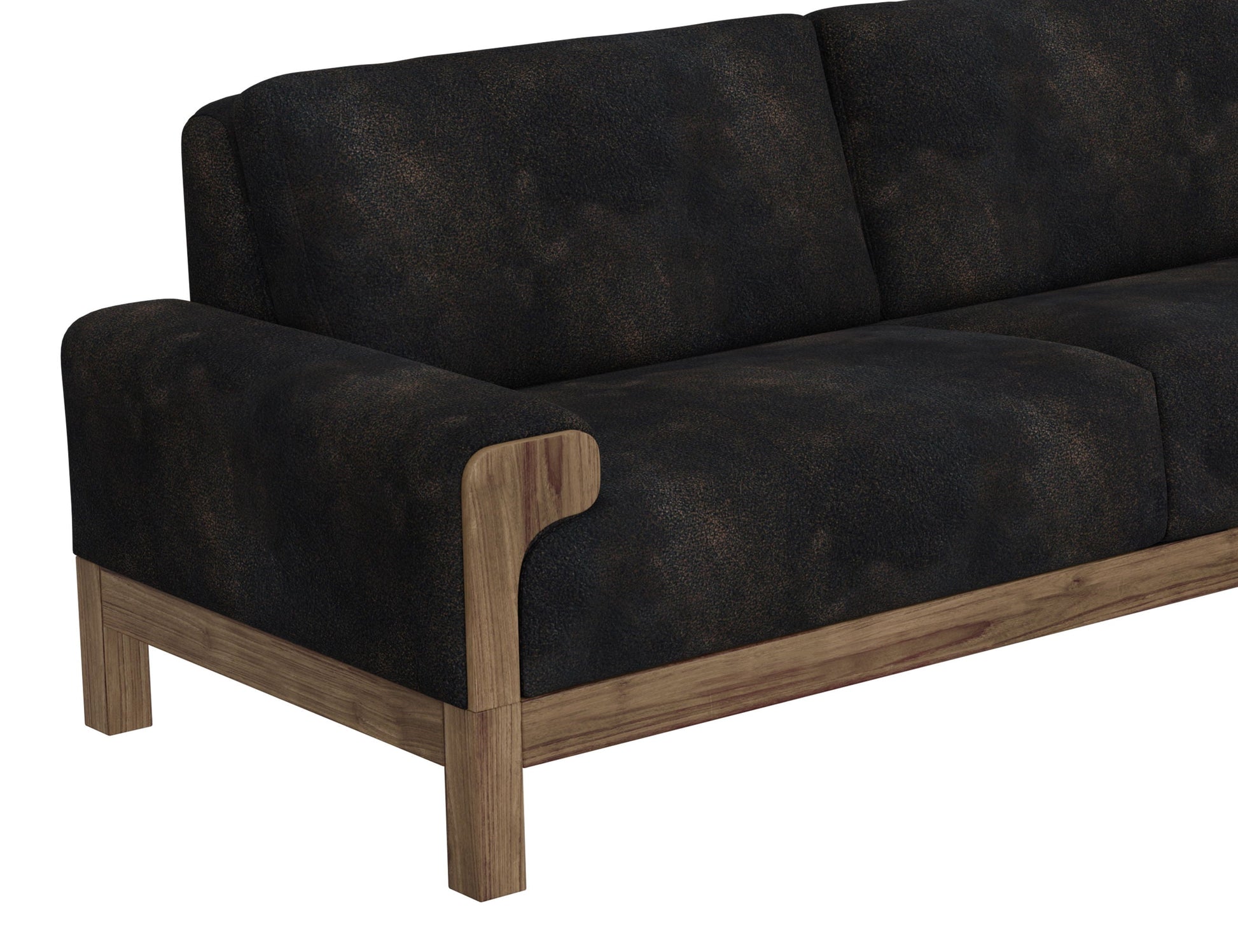 International Furniture Direct Sedona - Sofa - Licorice | Meri Furniture