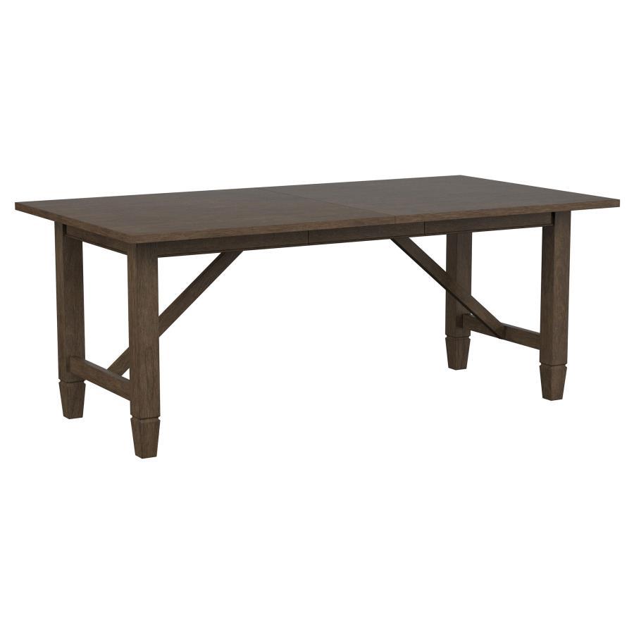 Coaster Fine Furniture Matisse - Rectangular Wood Dining Table - Light Brown | Meri Furniture