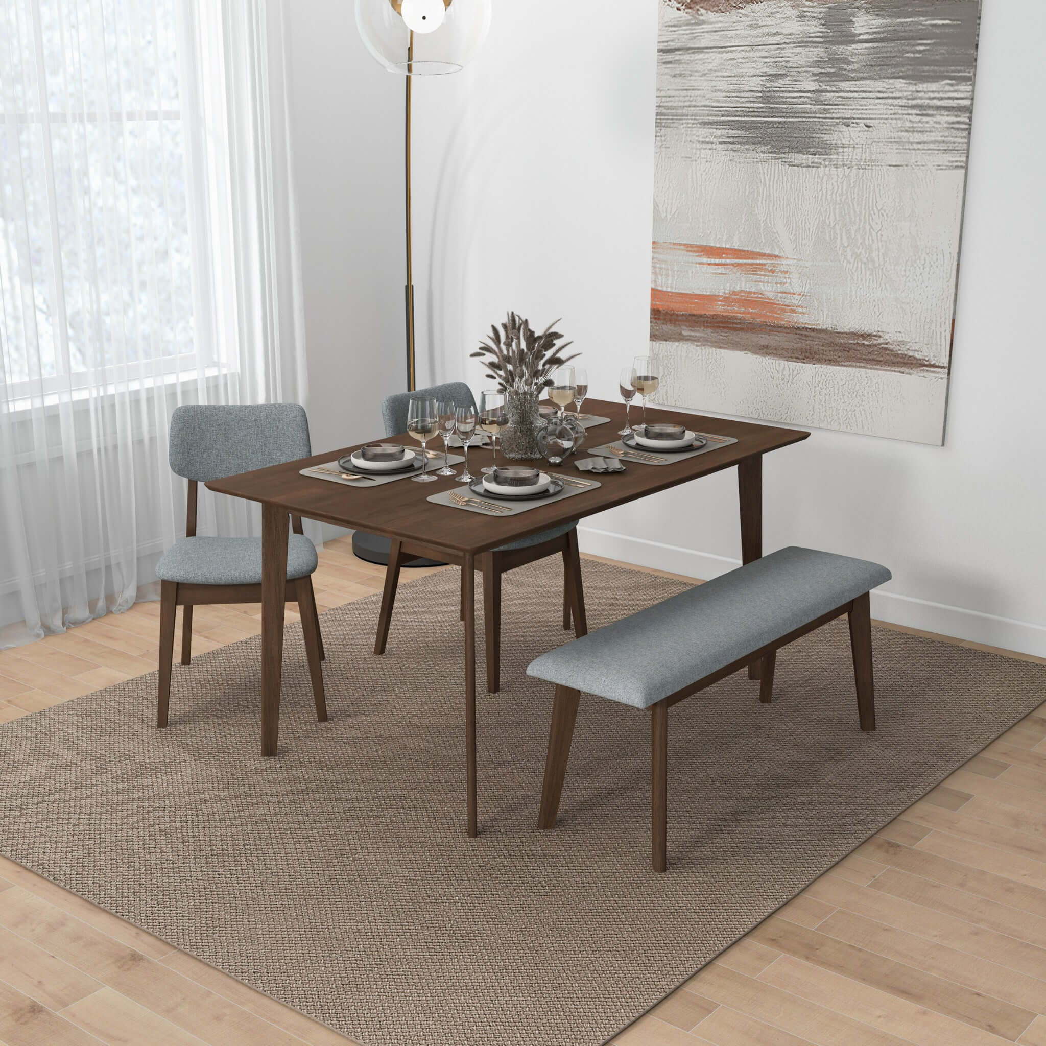 Carlos - Upholstered Bench