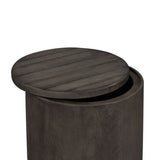 Liberty Furniture Modern Farmhouse - Drum End Table | Meri Furniture