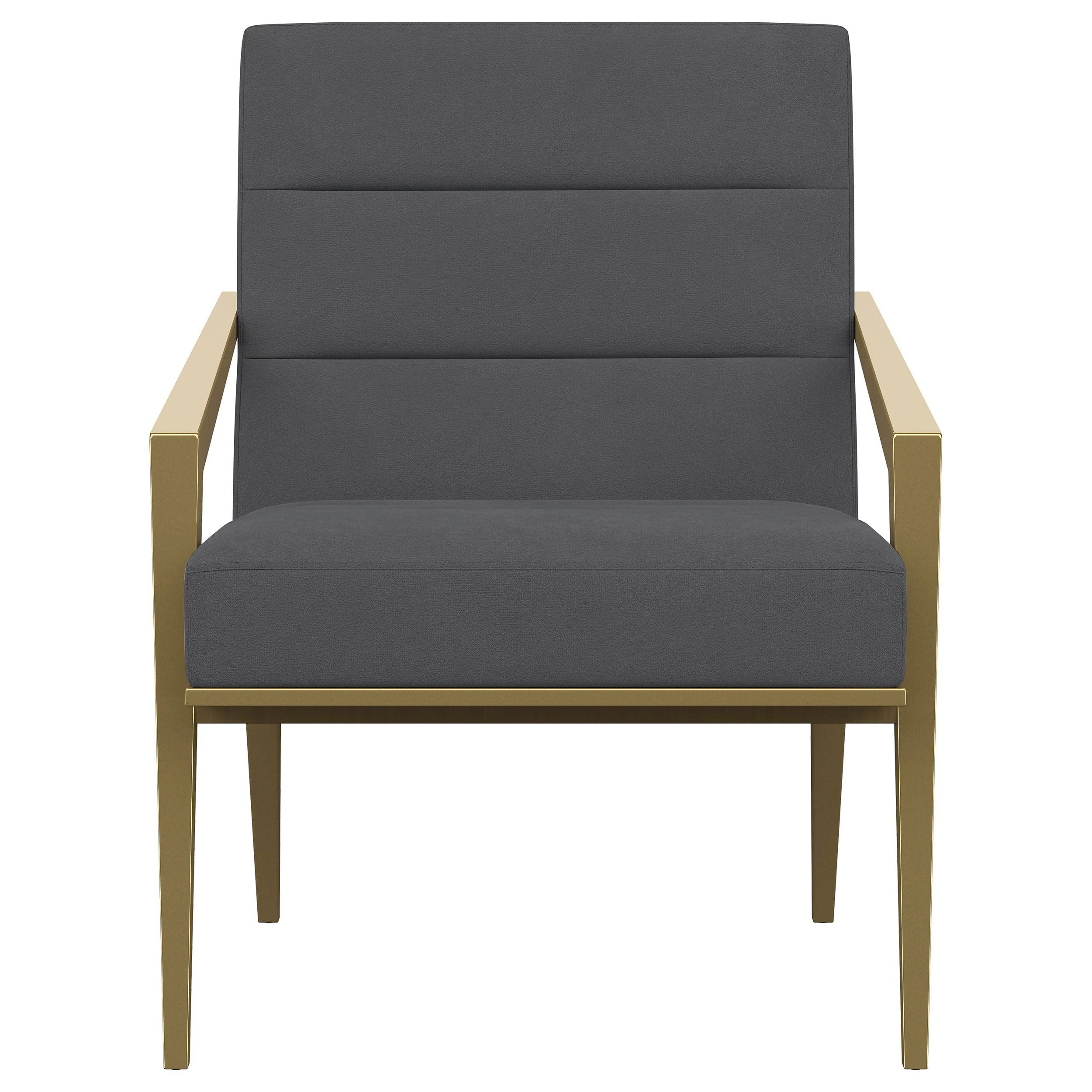Coaster Fine Furniture Kirra - Upholstered Metal Arm Accent Chair | Meri Furniture