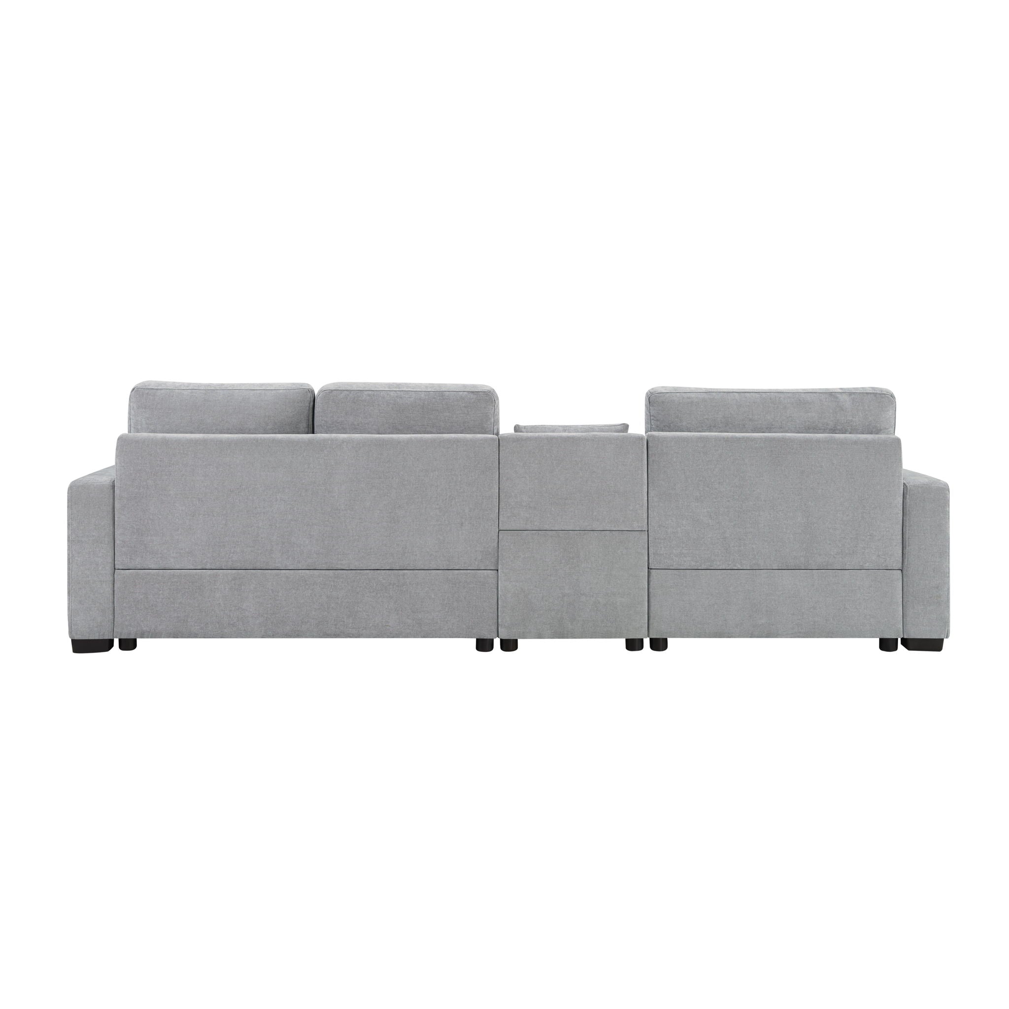 Modular Sofa Couch With Storage Armrest And Center Console