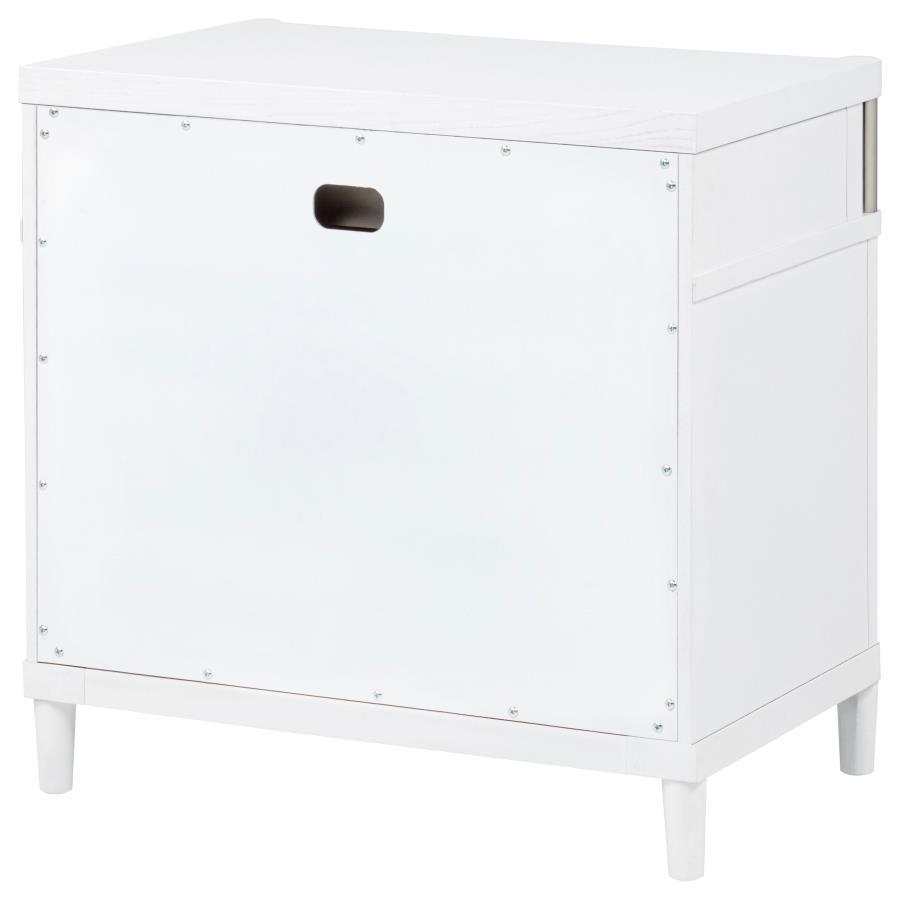 Gracemont - 3-Drawer Bedroom Nightstand Bedside Table - White