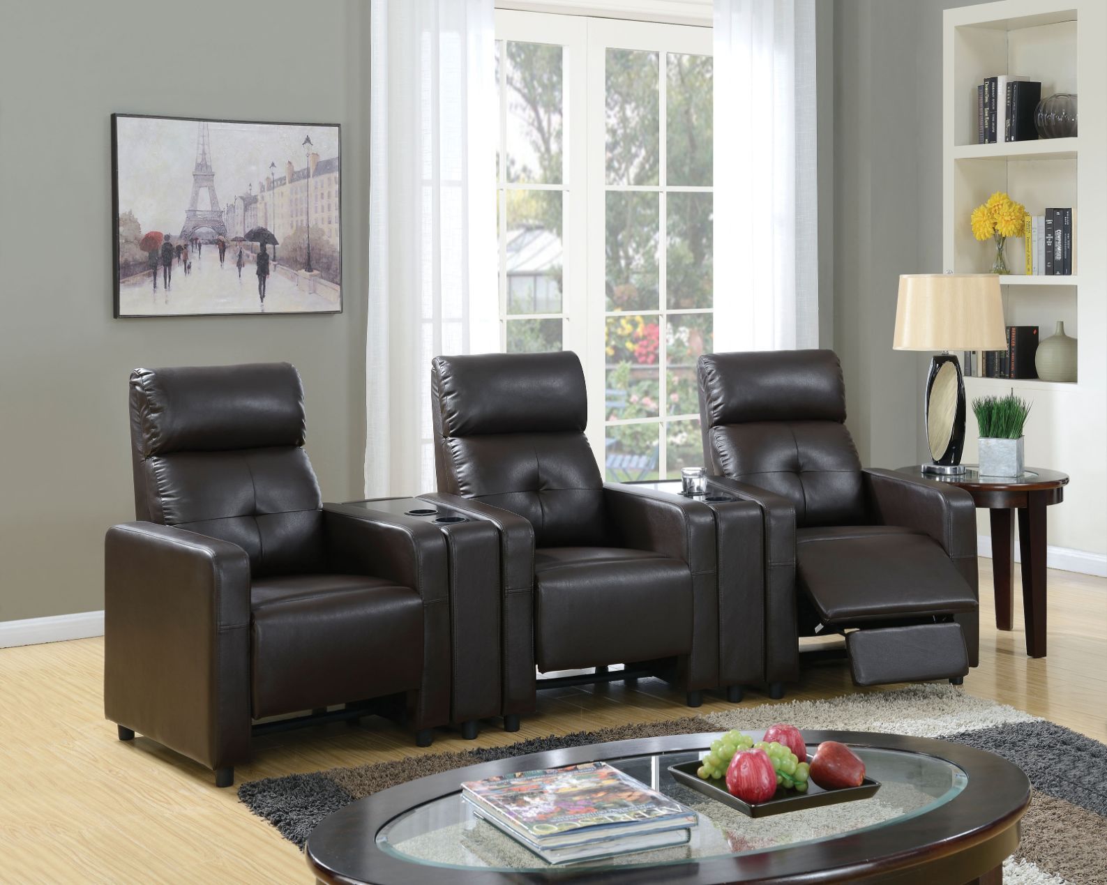 ACME Britten - Home Theater - Espresso PU | Meri Furniture
