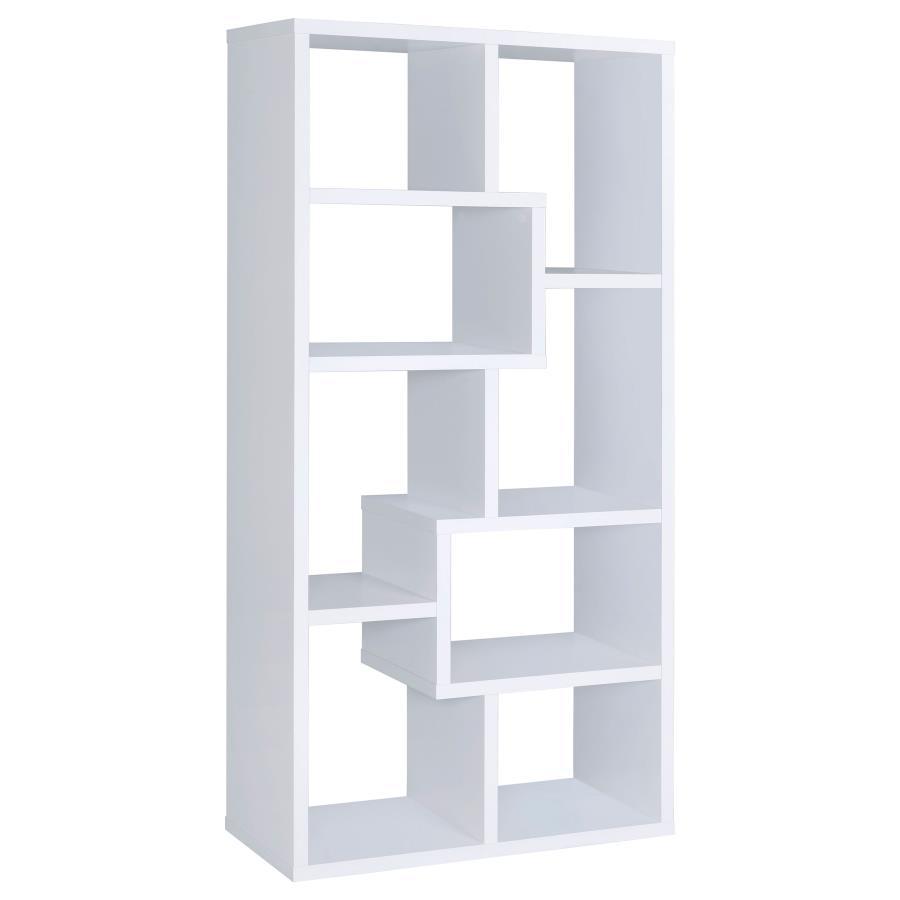 Coaster Fine Furniture Theo - 6-Shelf Bookshelf | Meri Furniture