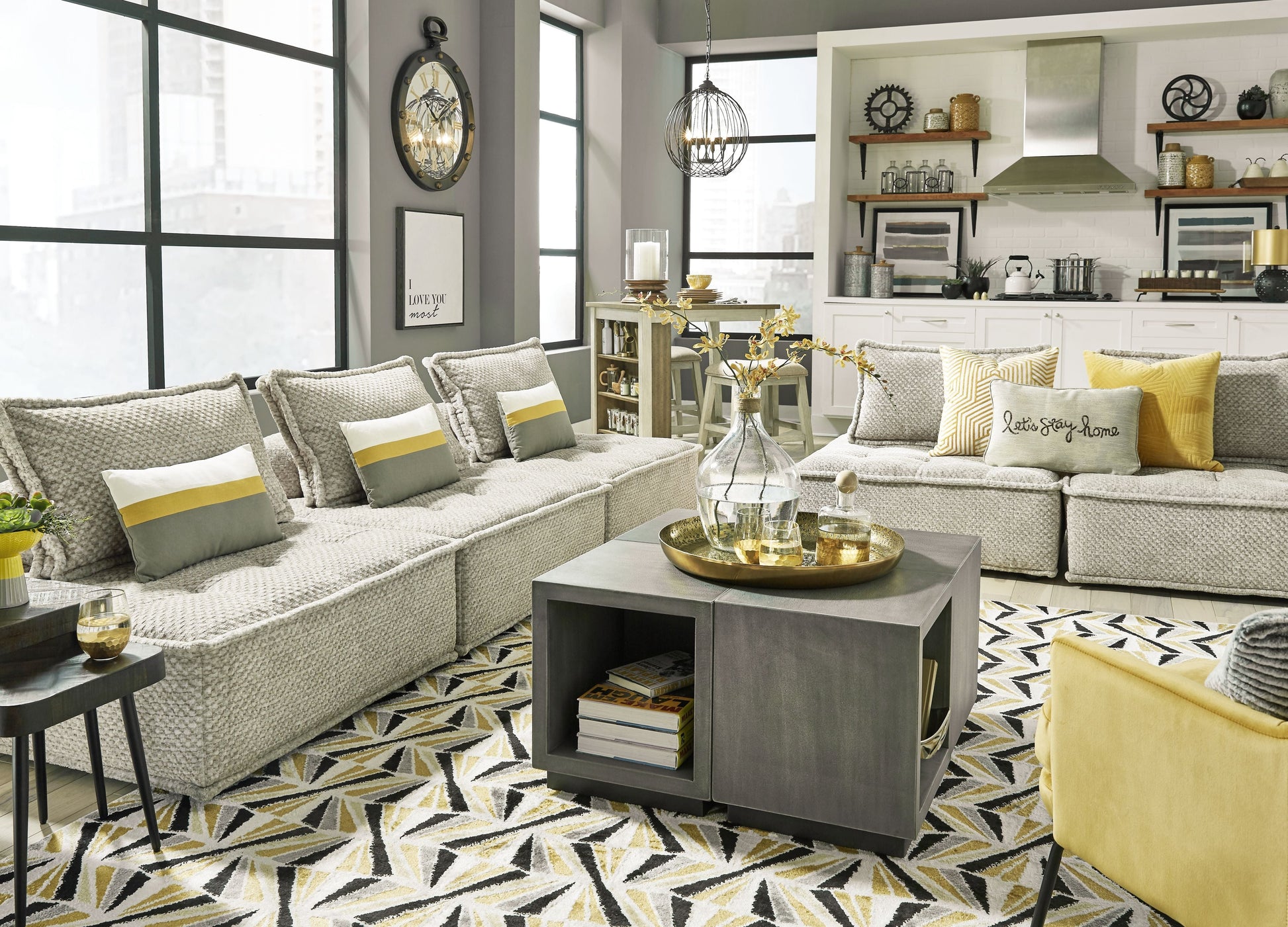 Signature Design by Ashley® Bales - Sectional | Meri Furniture