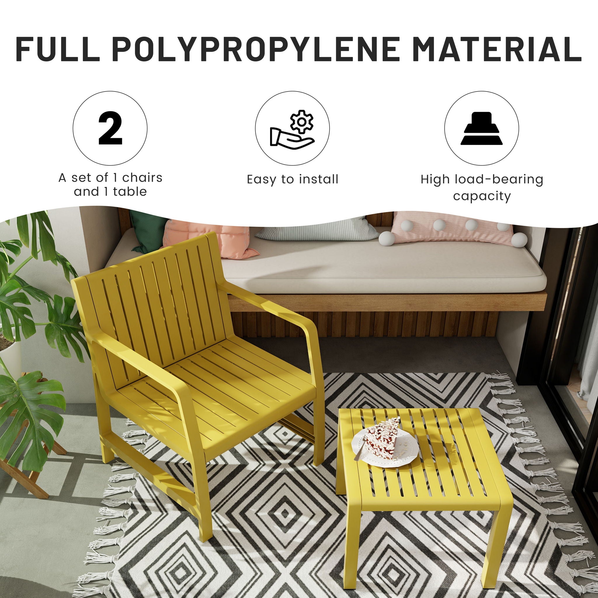 Furniture Set, Waterproof And Durable