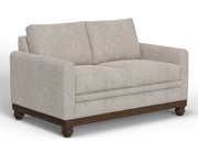 International Furniture Direct Pueblo Gray - Loveseat - Gray | Meri Furniture