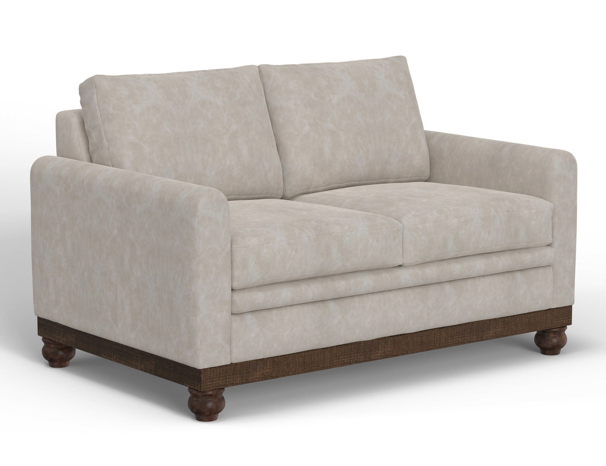 International Furniture Direct Pueblo Gray - Loveseat - Gray | Meri Furniture