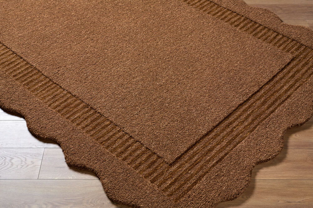 Scalloped Handmade Rug