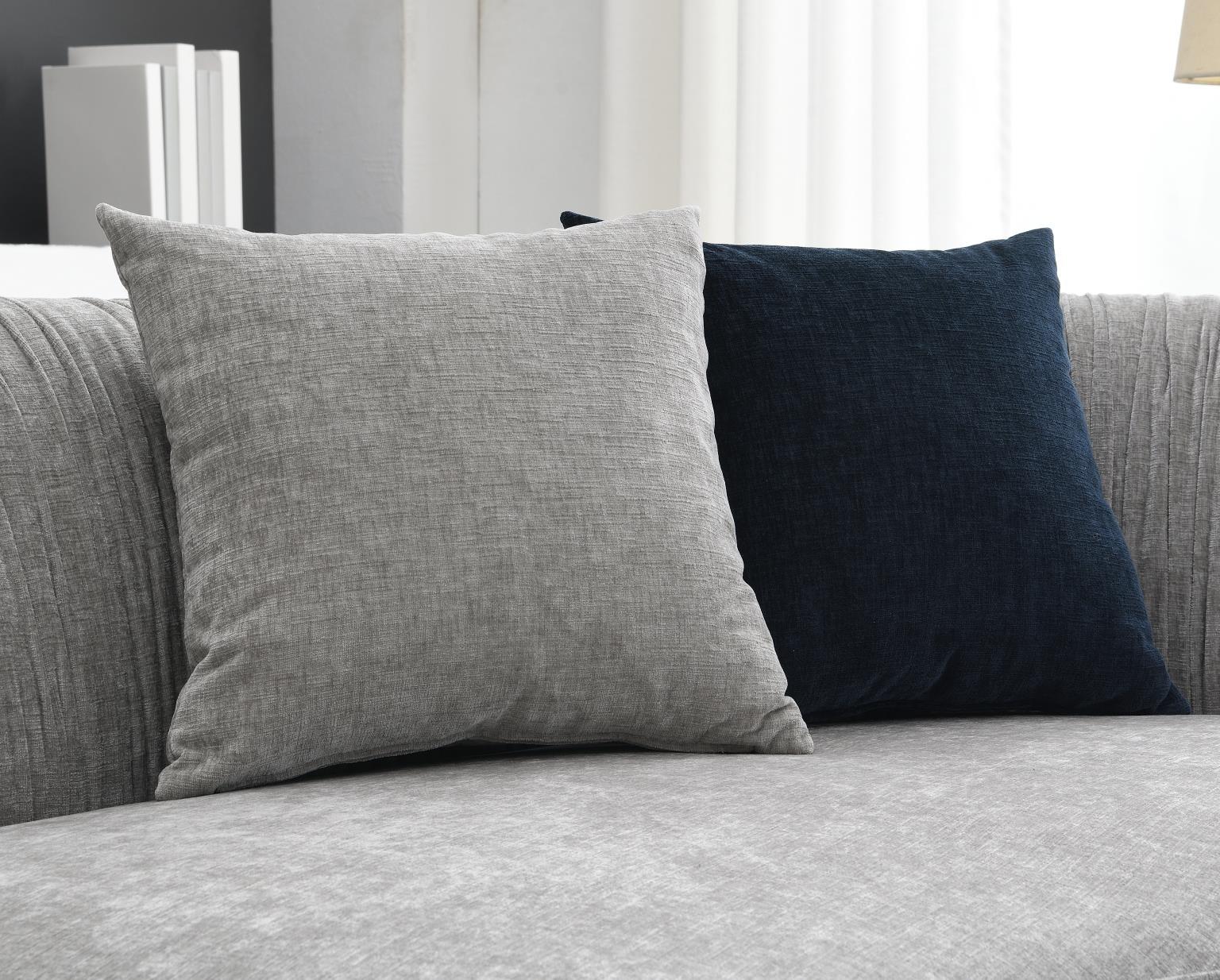 U307 - Modern Curved Sofa - Gray