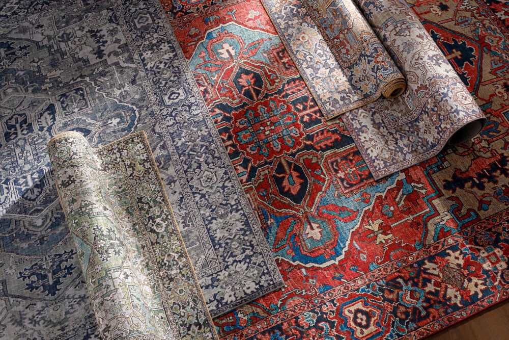 Iris Machine Woven Rug