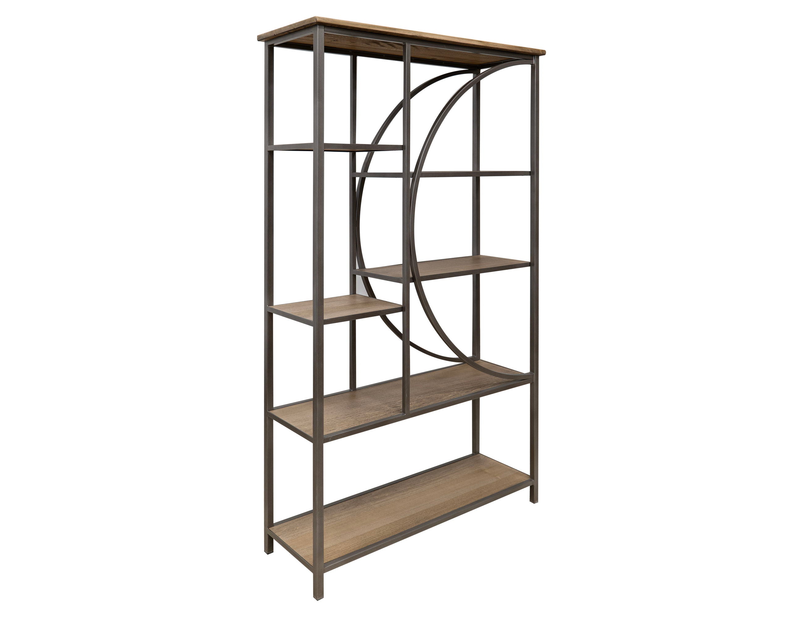 International Furniture Direct Zandria - Bookcase - Peanut | Meri Furniture