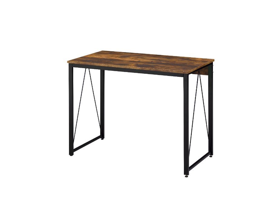 ACME Simple, bold, and appealing, the Zaidin Desk will give your workplace a distinct look with rustic industrial style. | Meri Furniture