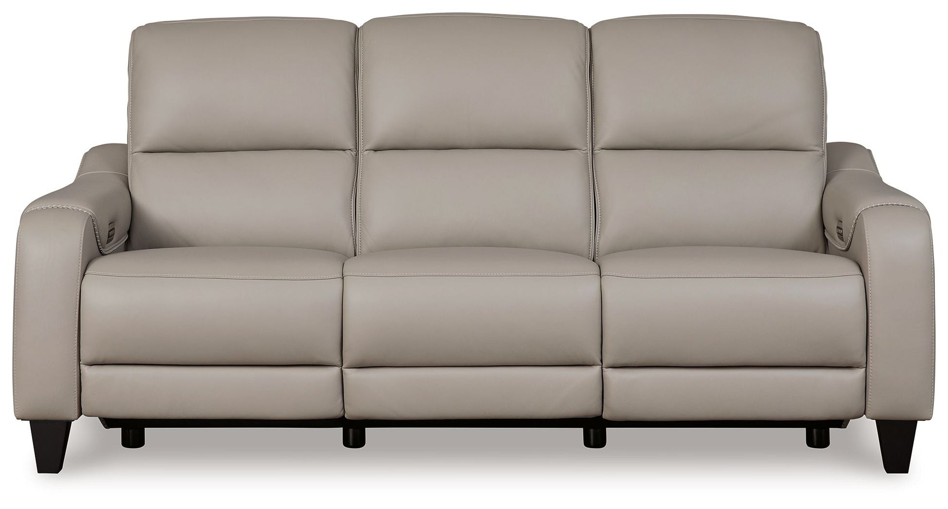 Signature Design by Ashley® Mercomatic - Power Reclining Sofa With Adj Headrest | Meri Furniture