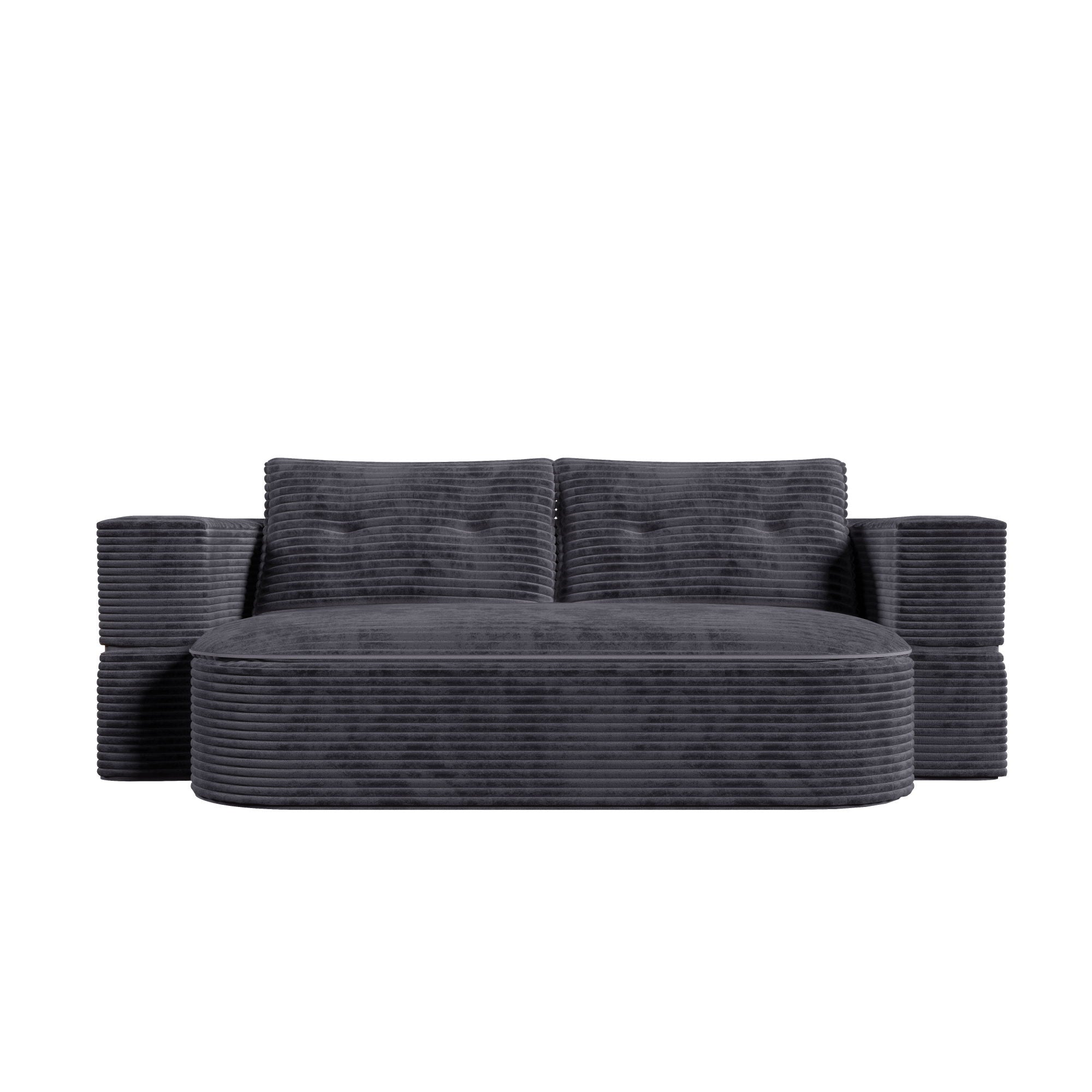 Convertible Floor Sofa Bed With Multi Functional Blanket