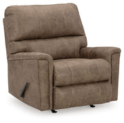 Signature Design by Ashley® Navi - Fossil - Rocker Recliner | Meri Furniture