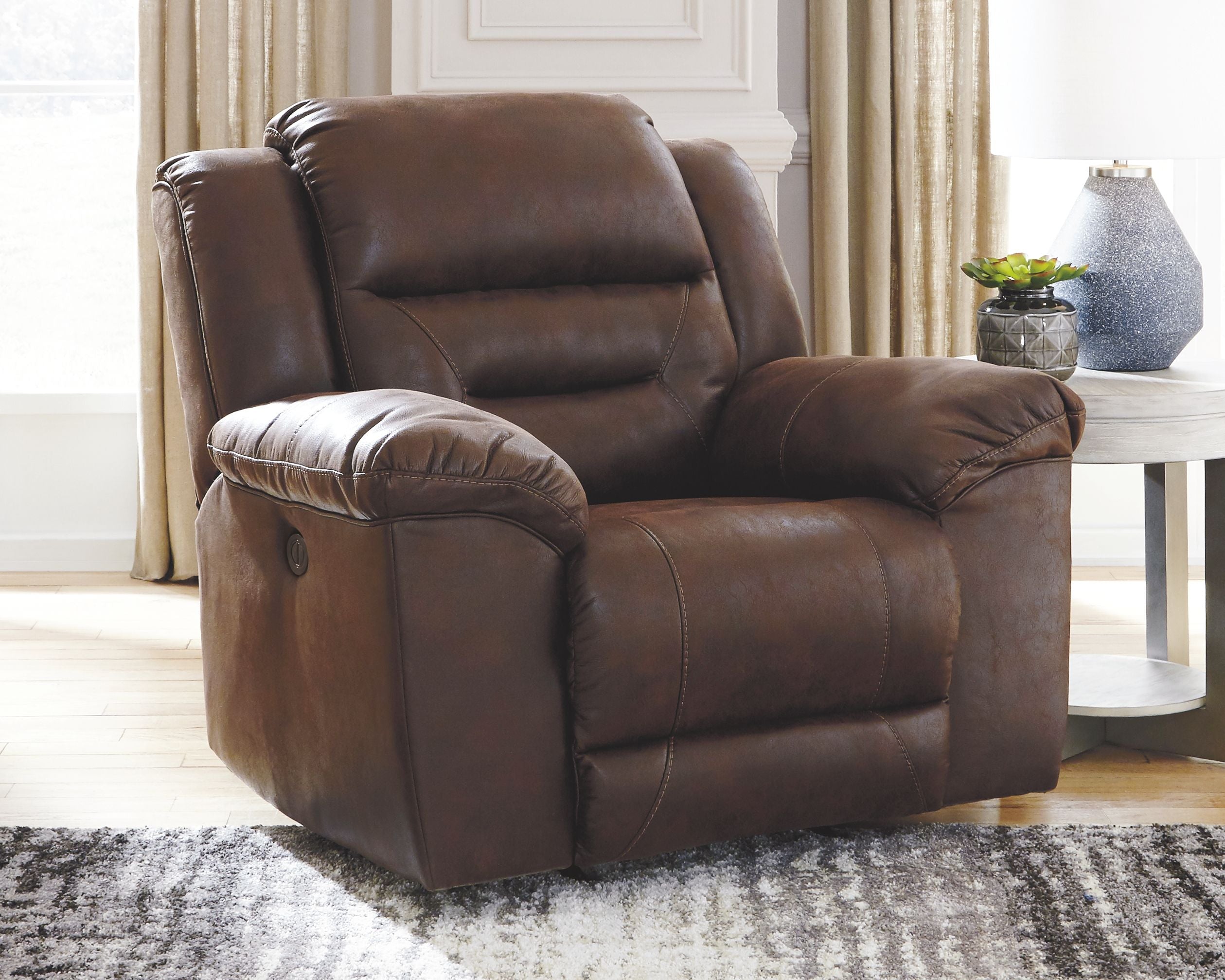 Ashley Furniture Stoneland - Power Recliner | Meri Furniture