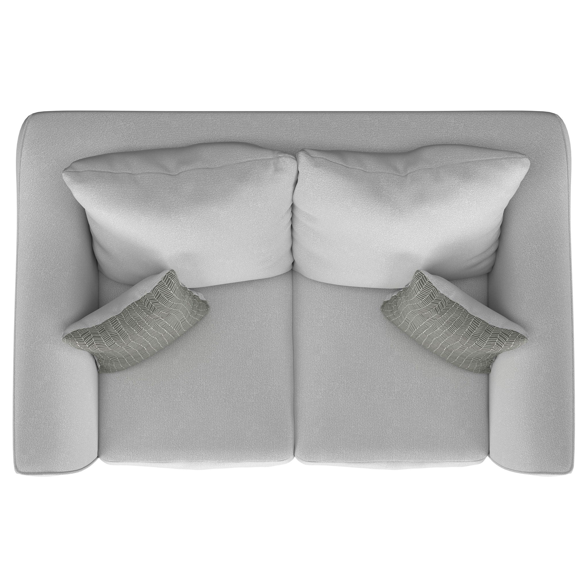 Alcazar - Arm Loveseat 2 Seater - Sand
