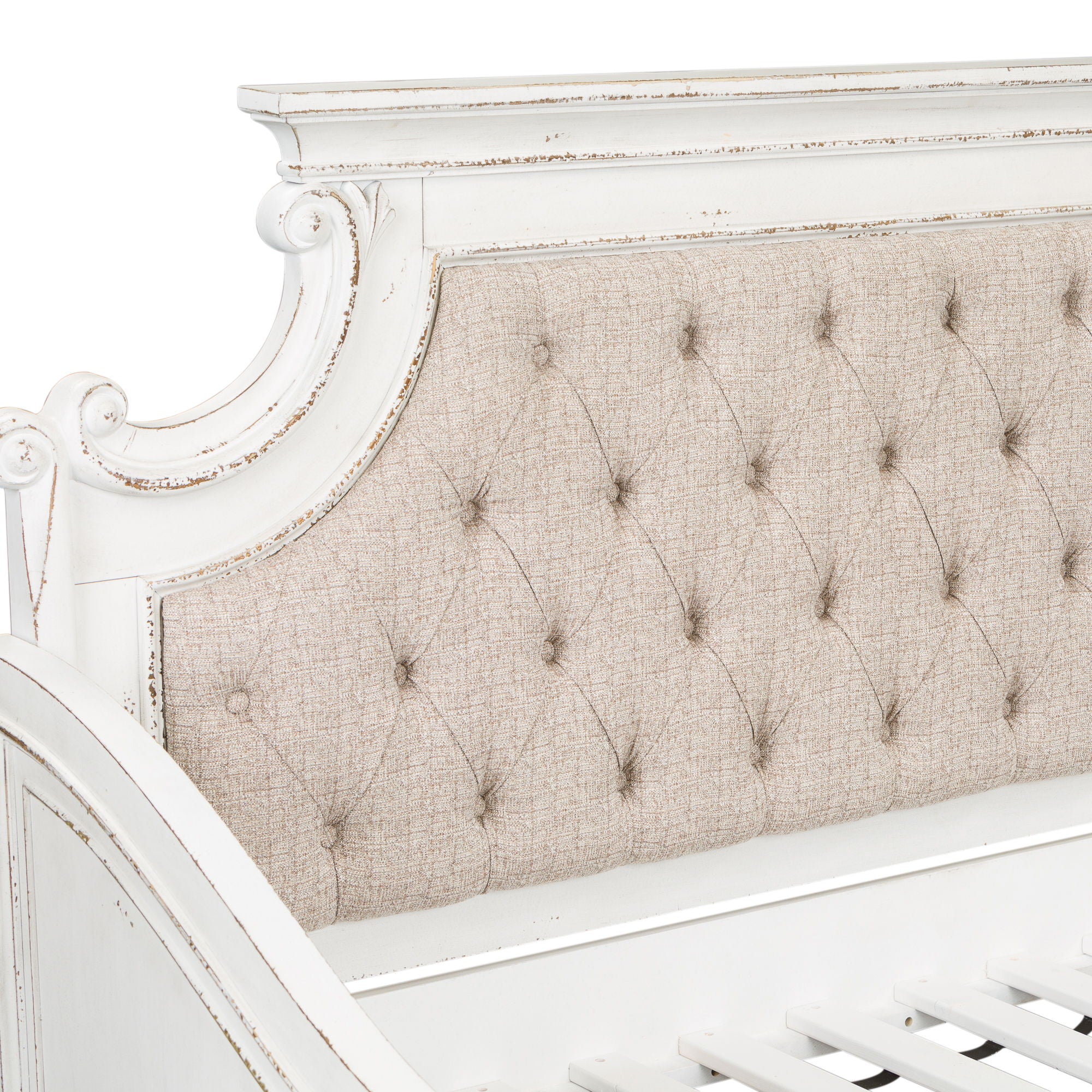 Magnolia Manor - Daybed Upholstered Back - White