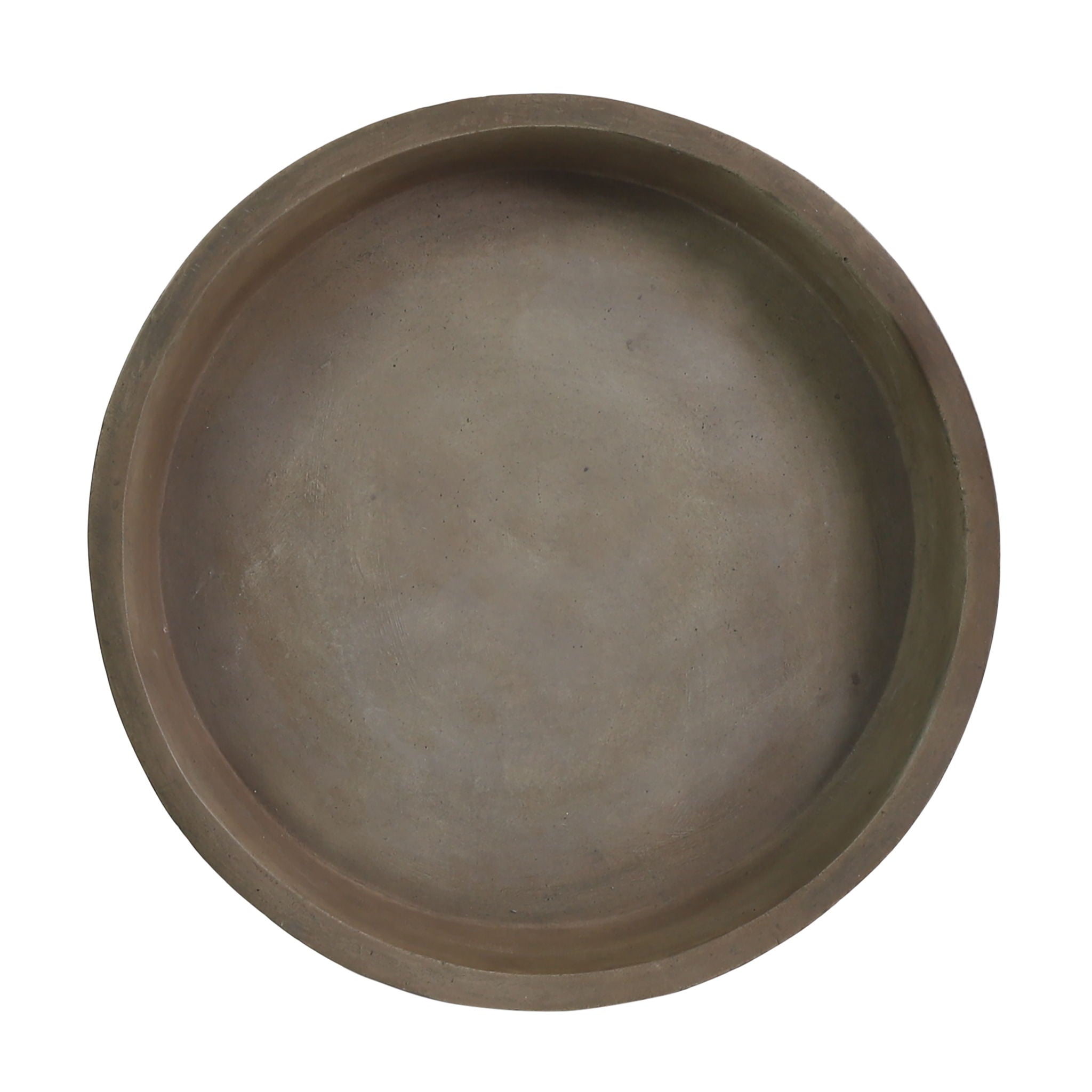 Yukon - Contemporary Side Table With Lightweight Concrete Top And Acacia Wood Frame - Gray